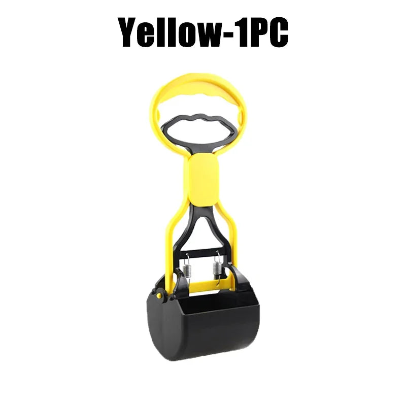 Dog Poop Bags Holder Picker Scooper Dog Waste Clean Up Poop Cleaner Claw Grabber for Dogs Puppy Outdoor Walking Park Tools