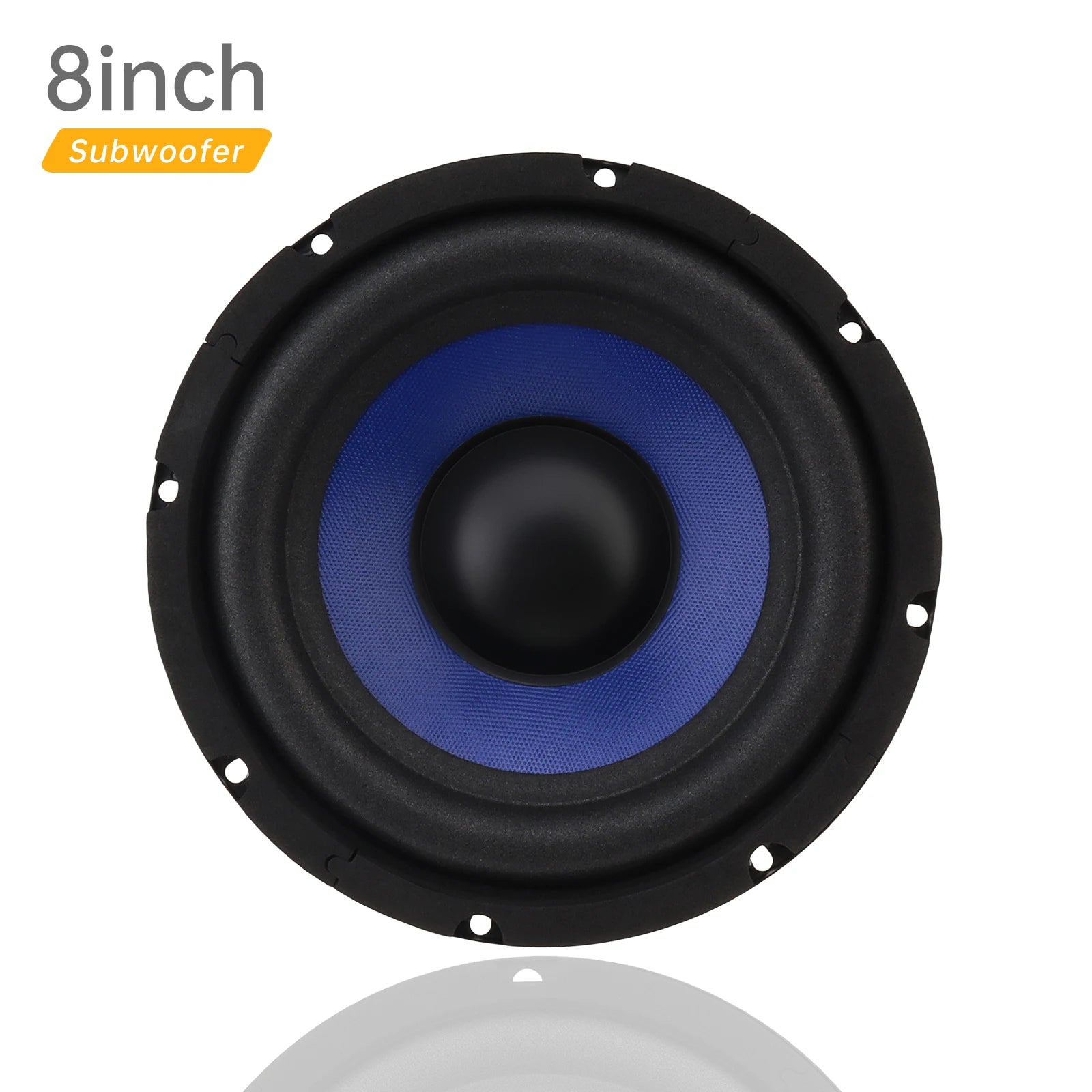 1pc 5/6.5/8/10 Inch Bass Loudspeaker Woofer Speaker for Car Audio/Home Theaters,Wide Frequency Response Car Audio Stereo Speaker