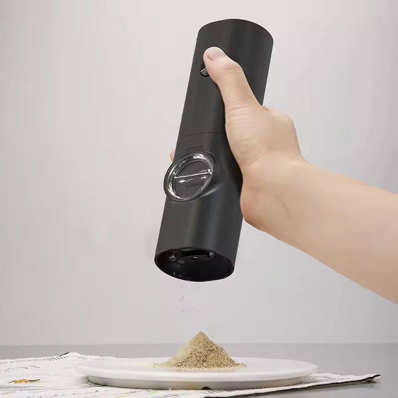 1PC/2PCS Electric Automatic Pepper Grinder Set Salt And Pepper Mill Adjustable Coarseness Spice Grinder for Kitchen