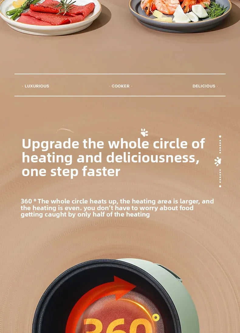 Mini Multi-Function Electric Cooker Small Integrated Steaming And Cooking Dormitory Noodles Home Use Single Person Mini Electric