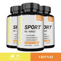 Sport Pre Workout Supplement - Increase Muscle Strength, Improve Athletic Performance, Reduce Fatigue, Muscle Building & Growth