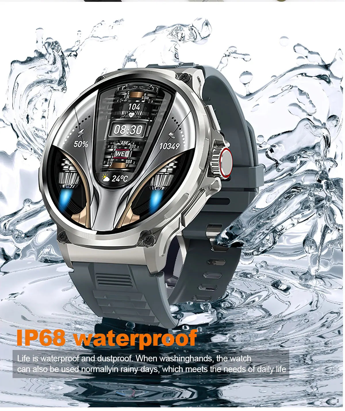 2025 New V69 1.85  Inch HD Bluetooth Call 710mAh Smart Watch Men Sports Fitness Tracker Heart Monitor Smartwatch For Android IOS