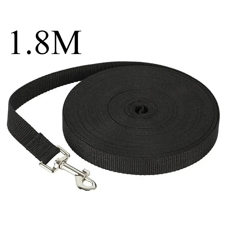 Long Tow Rope Nylon Dog Leashes 1.5M-50M 10M Pet Walking Training Leash Cats Dogs Harness Collar Lead Strap