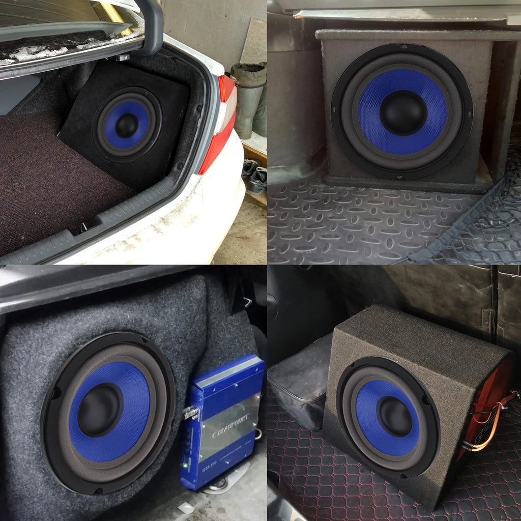 1pc 5/6.5/8/10 Inch Bass Loudspeaker Woofer Speaker for Car Audio/Home Theaters,Wide Frequency Response Car Audio Stereo Speaker
