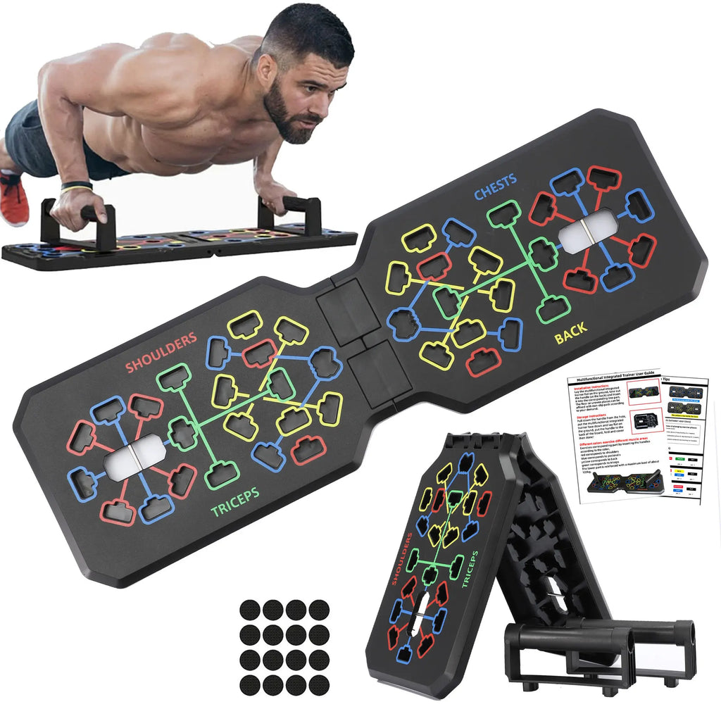 Push Up Support Board Multifunctional Exercise Chest and Abdominal Muscles Household Men's and Women's Training Board Fitness