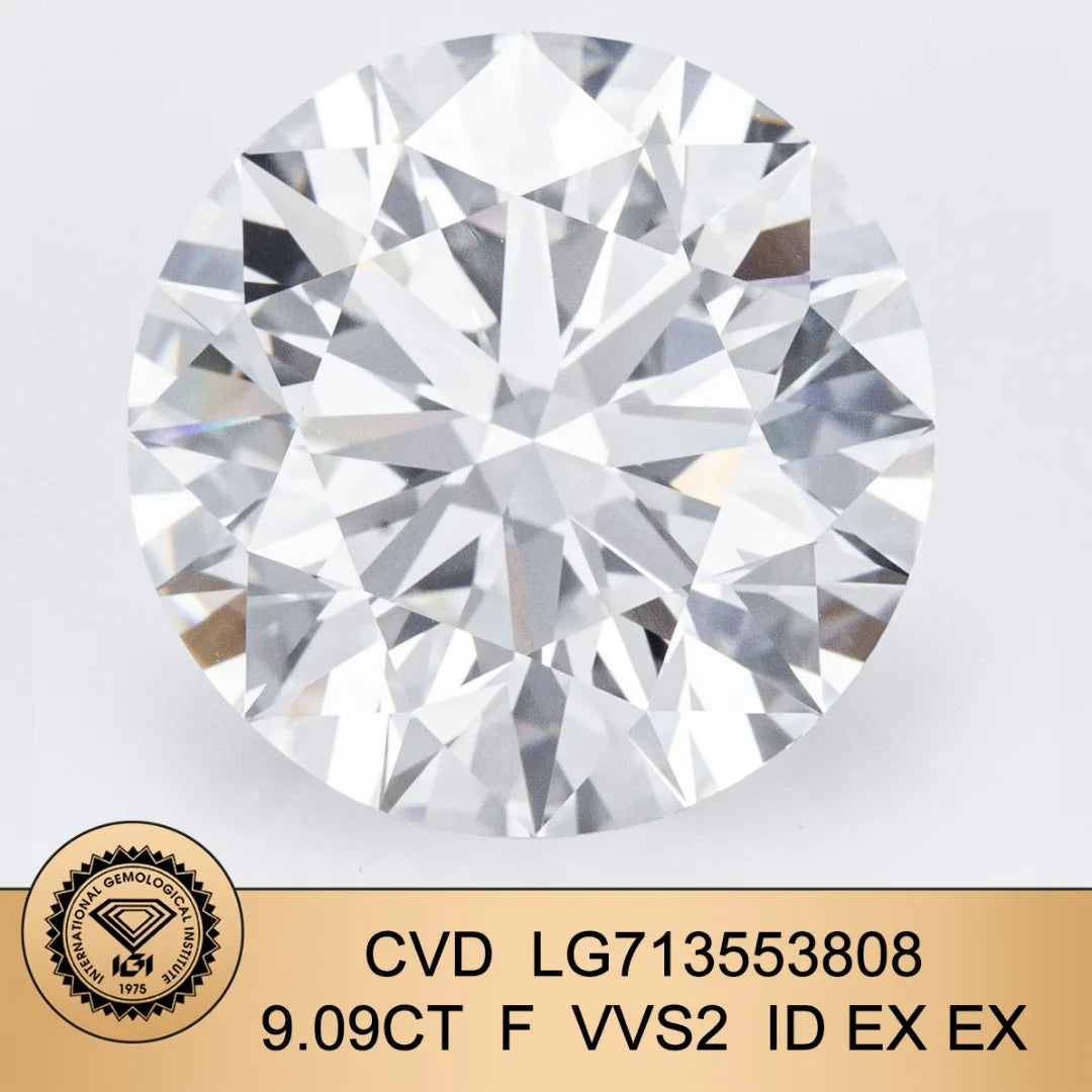Limited-time 50% off on large With IGI Certificate 7ct 8ct 9ct 10ct 20ct 30ct Big Lab Grown Diamonds CVD Laboratory Diamond