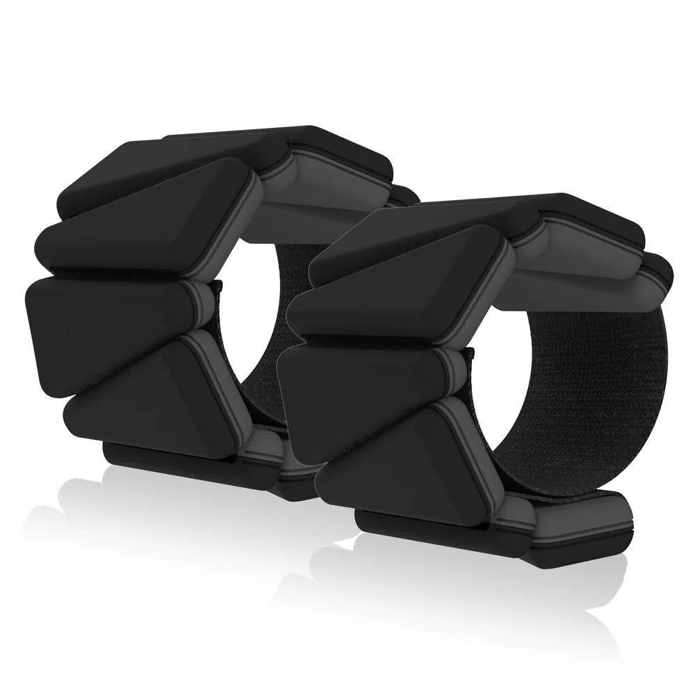1000g Wrist Weights for Women Men Adjustable Arm & Leg Weight Wearable Weighted Bracelet for Yoga Running Cardio Gym Workouts