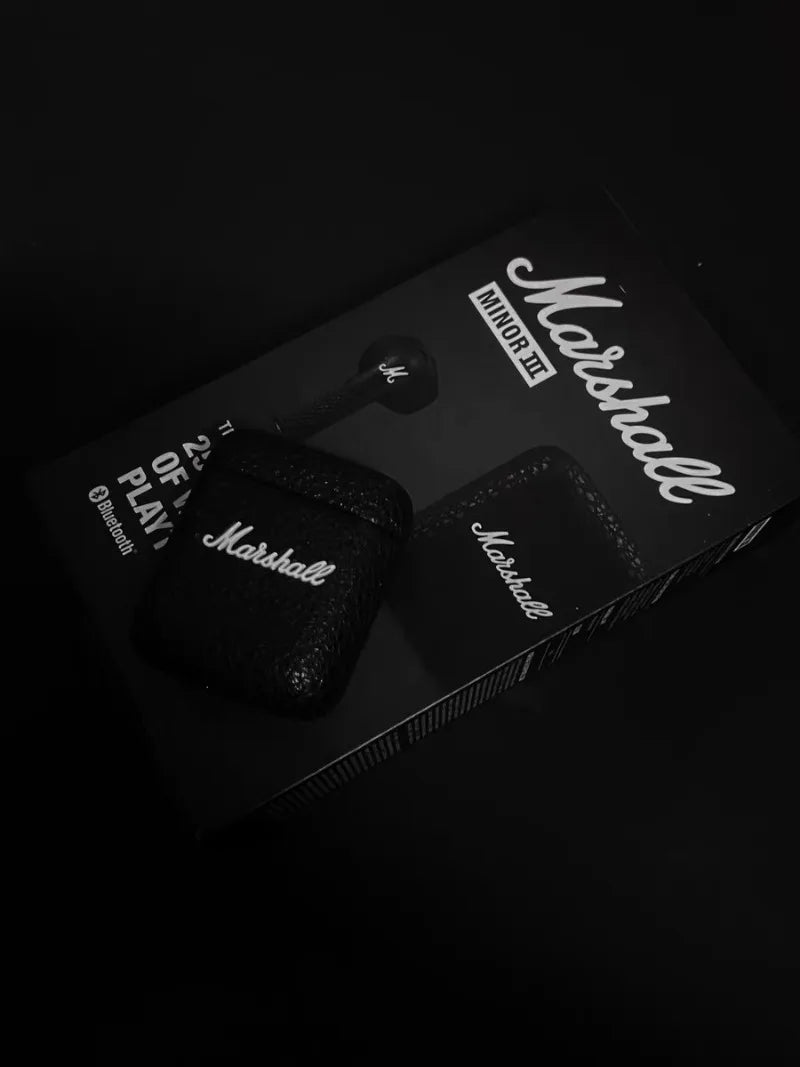 Marshall MINOR III 100%Original Earphones Wireless Bluetooth 5.1 Headphones Sports Denoise Hi-Fi Bass Subwoofer Music Headset