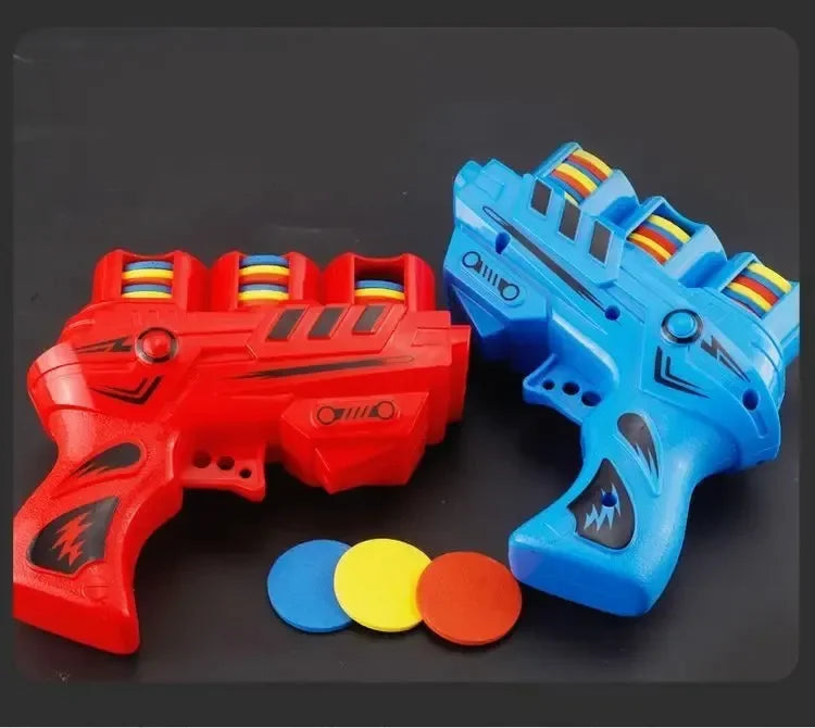 AF Interactive Turnip Gun Cat Toy with 15pcs Reusable Soft Bullets, Pet Hunting Training & Funny Interactive Play Supplies