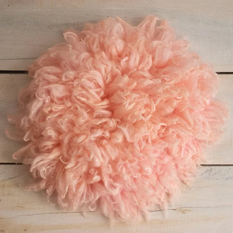 Flokati 100% Wool Blanket Mats Baby Photography Props Newborn Wrap Backdrop Prop for Newborns Photo Shoot Fotografia Accessories