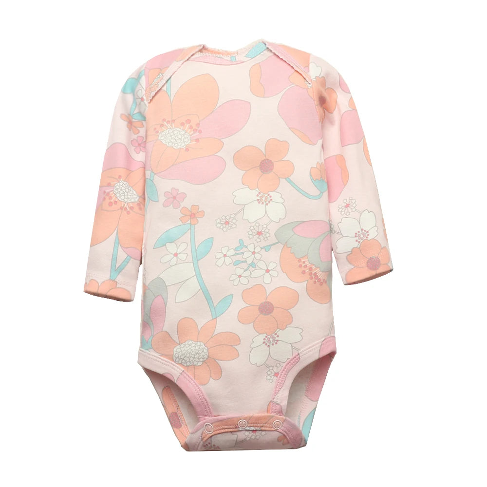 2023 Spring Autumn Baby Bodysuits Long Sleeve Baby Boy Girl Clothes 100% Cotton Bebe Jumpsuit Newborn Body Infant 0-24Month