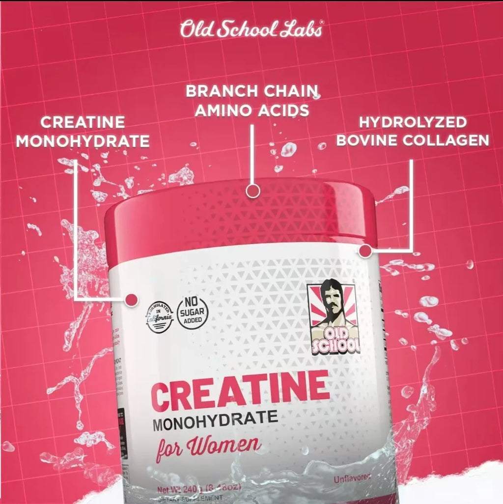 Creatine Monohydrate for Women - Promote Muscle Recovery, Enhance Strength, Boost Performance, Enhance Confidence