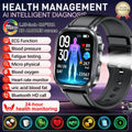 2025Nursing Level Uric Acid Blood lipids Smart Watch Men Blood Pressure ECG+PPG Clock Body Analysis Voice Call Health Smartwatch