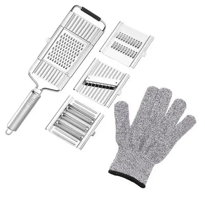 Multi-purpose Slicer Cuts Stainless Steel Grater Peeler Set Cheese Grater Cabbage Shredder Kitchen Tool For Kitchen