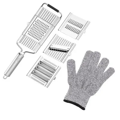 Multi-purpose Slicer Cuts Stainless Steel Grater Peeler Set Cheese Grater Cabbage Shredder Kitchen Tool For Kitchen