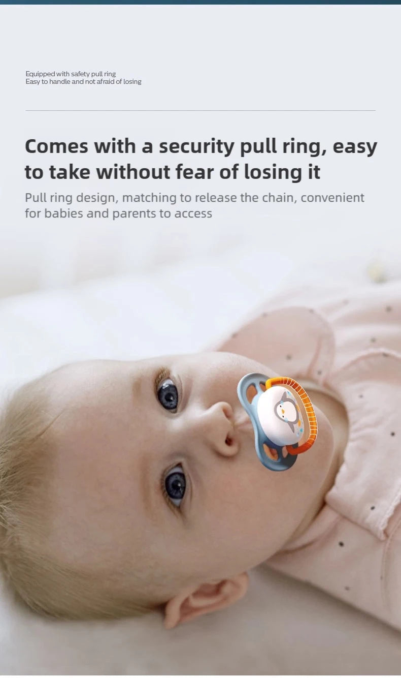 PHILIPS AVENT Silicone Nipple Pacifier Baby Toddler Soothe Kids Newborn Baby Silicone Teething Pacifier Orthodontic Nipples Baby