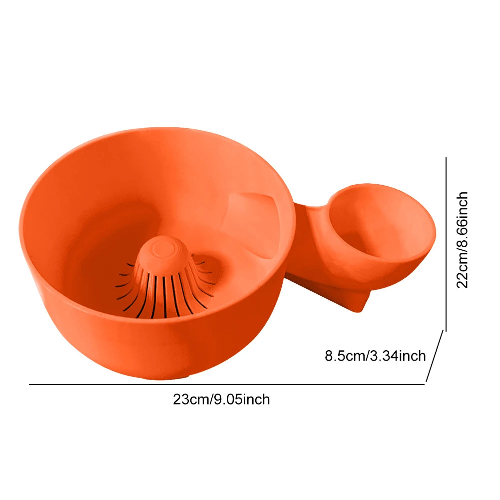 Fruit Washer Basket 4-in-1 Fruit Washing Basket Automatic Fruit Vegetable Washer With Drain Strainer For Kitchen For Quick