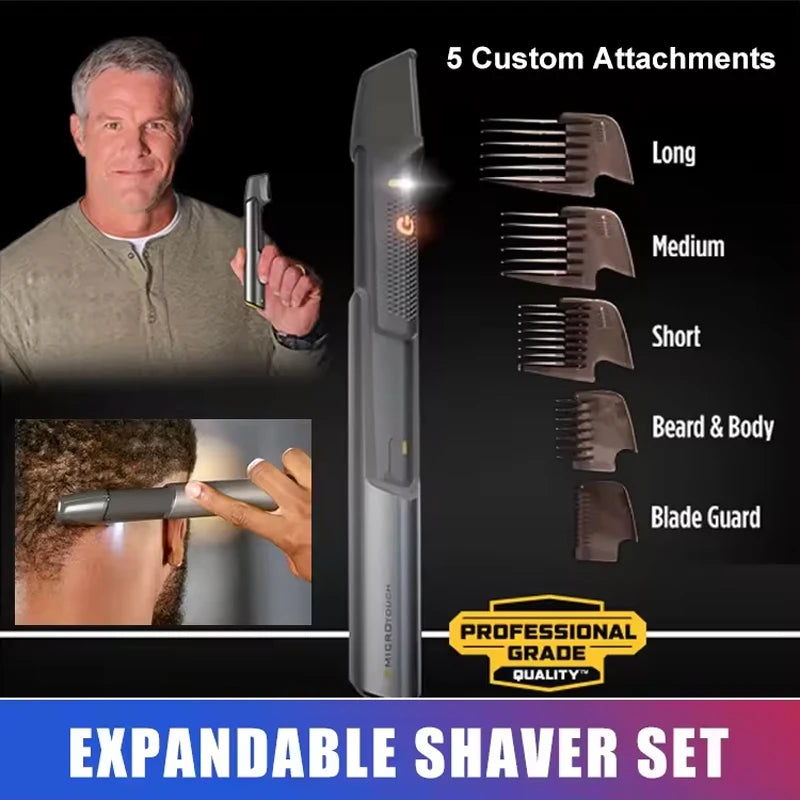Portable Body Hair Trimmer Multi-functional Men's Mini Wireless Shaver 5 in 1 electric waterproof beard trimmer