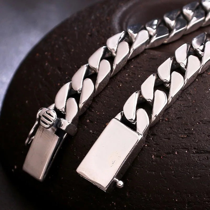 925 Silver Chains Original Certified Cuban Chain Authentic 925 Silver Necklace