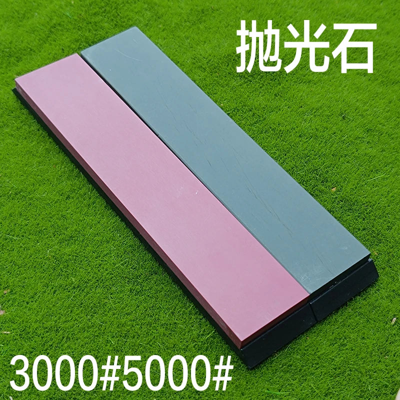3000-10000 Natural Agate Knife Sharpening Stone Knives Fixed Angle Sharpening Stone Sharpening Stone with Base Kitchen Tools