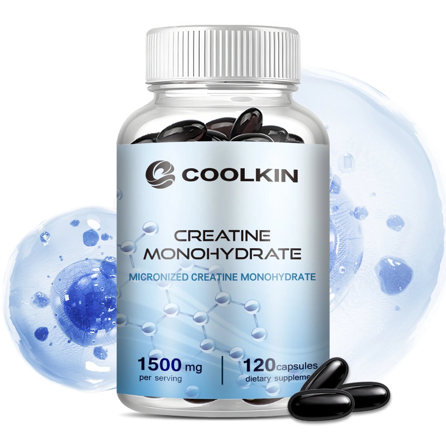 Creatine Monohydrate - Promote Muscle Recovery, Improve Athletic Performance, Improve Energy Endurance, Increase Muscle Mass