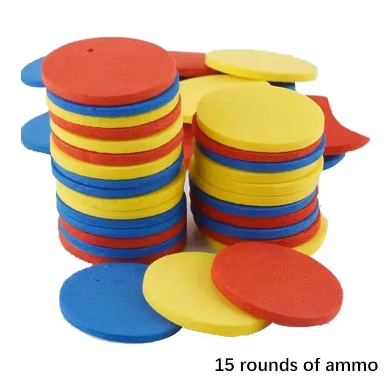 AF Interactive Turnip Gun Cat Toy with 15pcs Reusable Soft Bullets, Pet Hunting Training & Funny Interactive Play Supplies