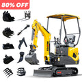 Hydraulic Mini Excavator Prices Multifunctional EPA Engine Small Diggers Portable Excavadora Customize Mini Small Excavators