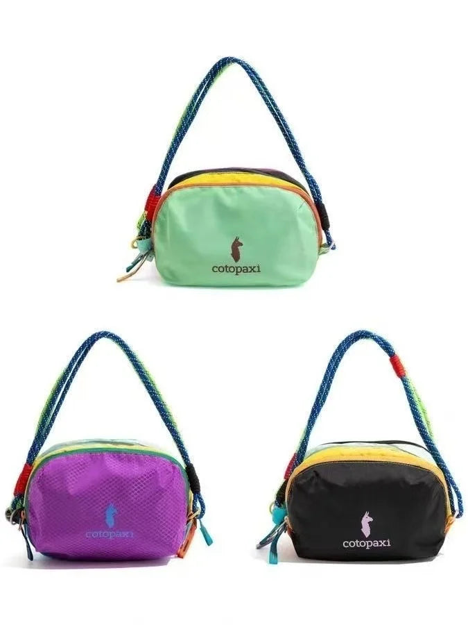 Cotopaxi Alpaca 4L Gym Swimming Fitness Sport Storage Wash Bag with Lanyard British Style Detachable Shoulder Strap Soft Handbag