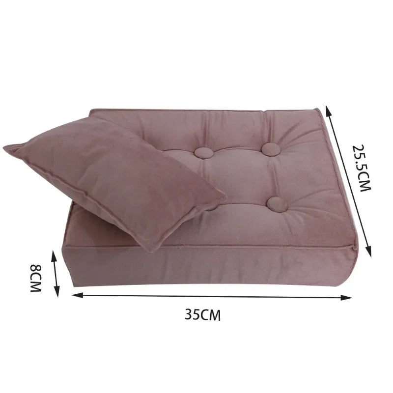 1pc Detachable Small Wooden Doll Bed Newborn Photography Props Studio Baby Photo Shooting Background Decorative Accessories