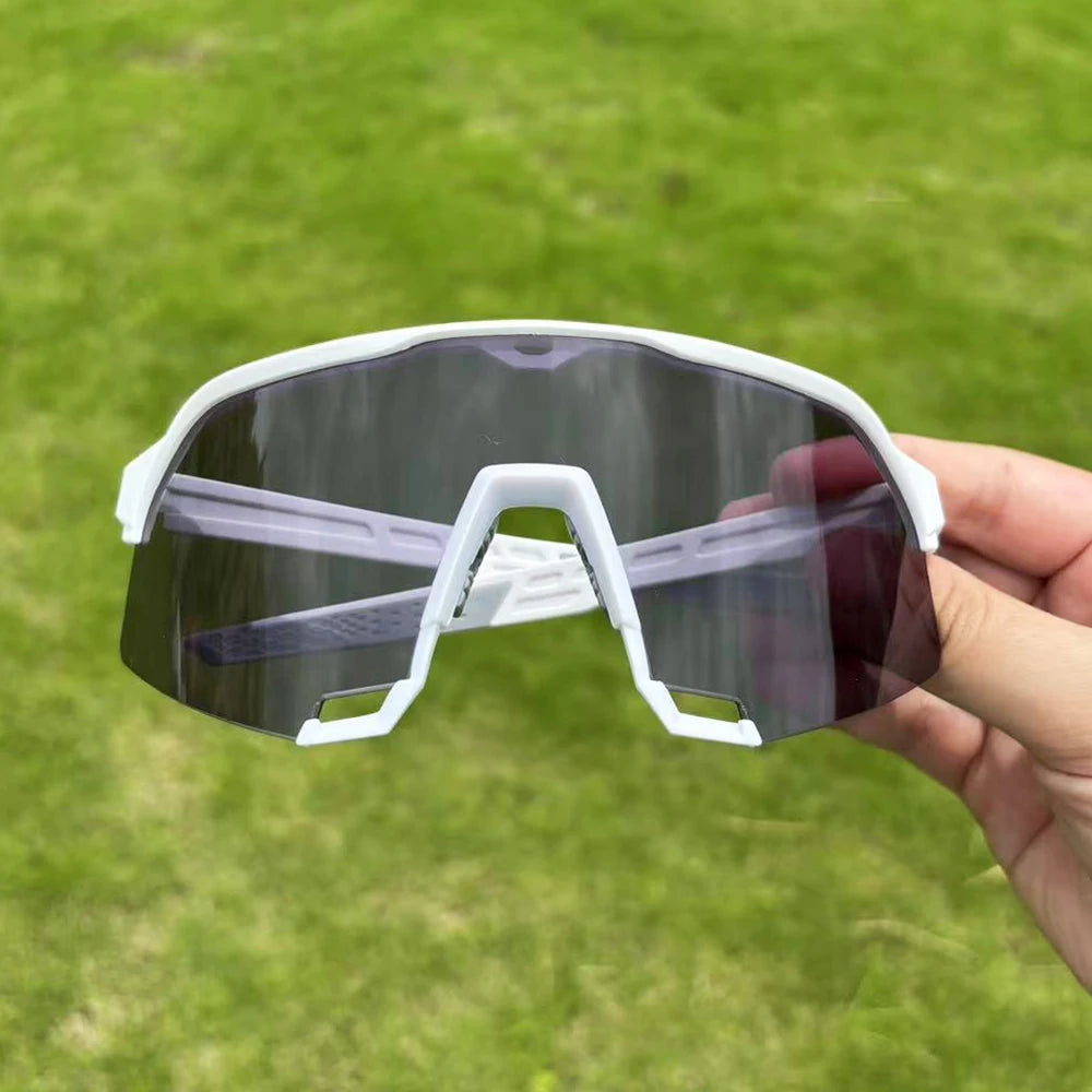 100 Photochromic Riding Cycling Sunglasses Mtb Cycling Glasses Goggles Bicycle Mountain Bike Men Women Sport Protection Glasses