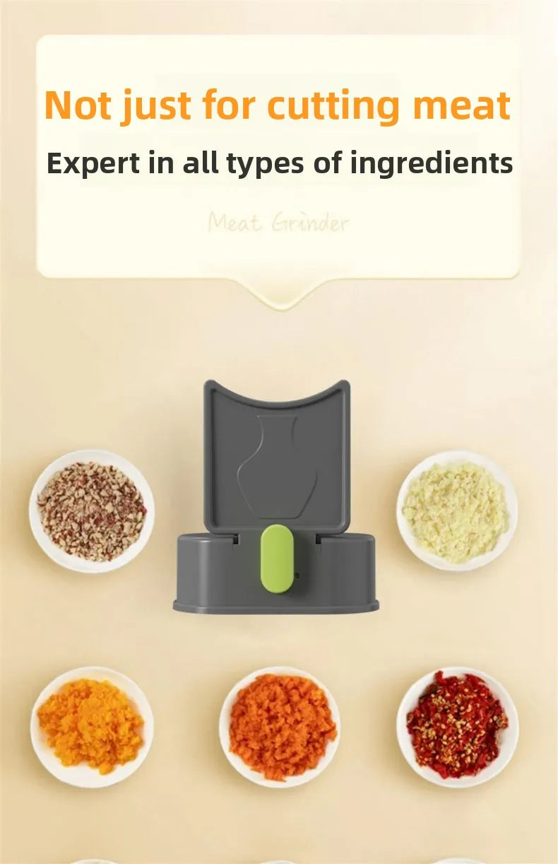 Stainless Steel Multifunctional Cutter for Home Kitchen Slices Thin Meat Diced  Meat Strips Kitchen Meat Cutting Tool