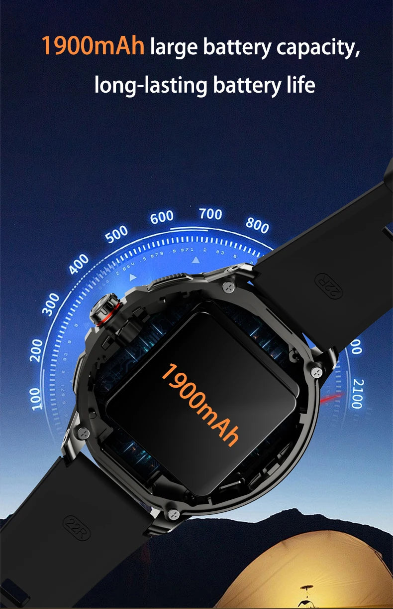 Goldenspike 32GB+256GB Smartwatch 4G/5G LTE 900W Rotary HD Camera GPS WIFI HiSportPro App Bluetooth Smart Watch For IOS Android