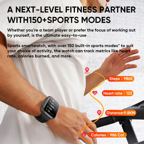 2025 New 1000mAh Battery AMOLED Smart Watch Ultra K62 Men Women Heart Rate 100+Sport HD Bluetooth Call IP67Waterproof SmartWatch