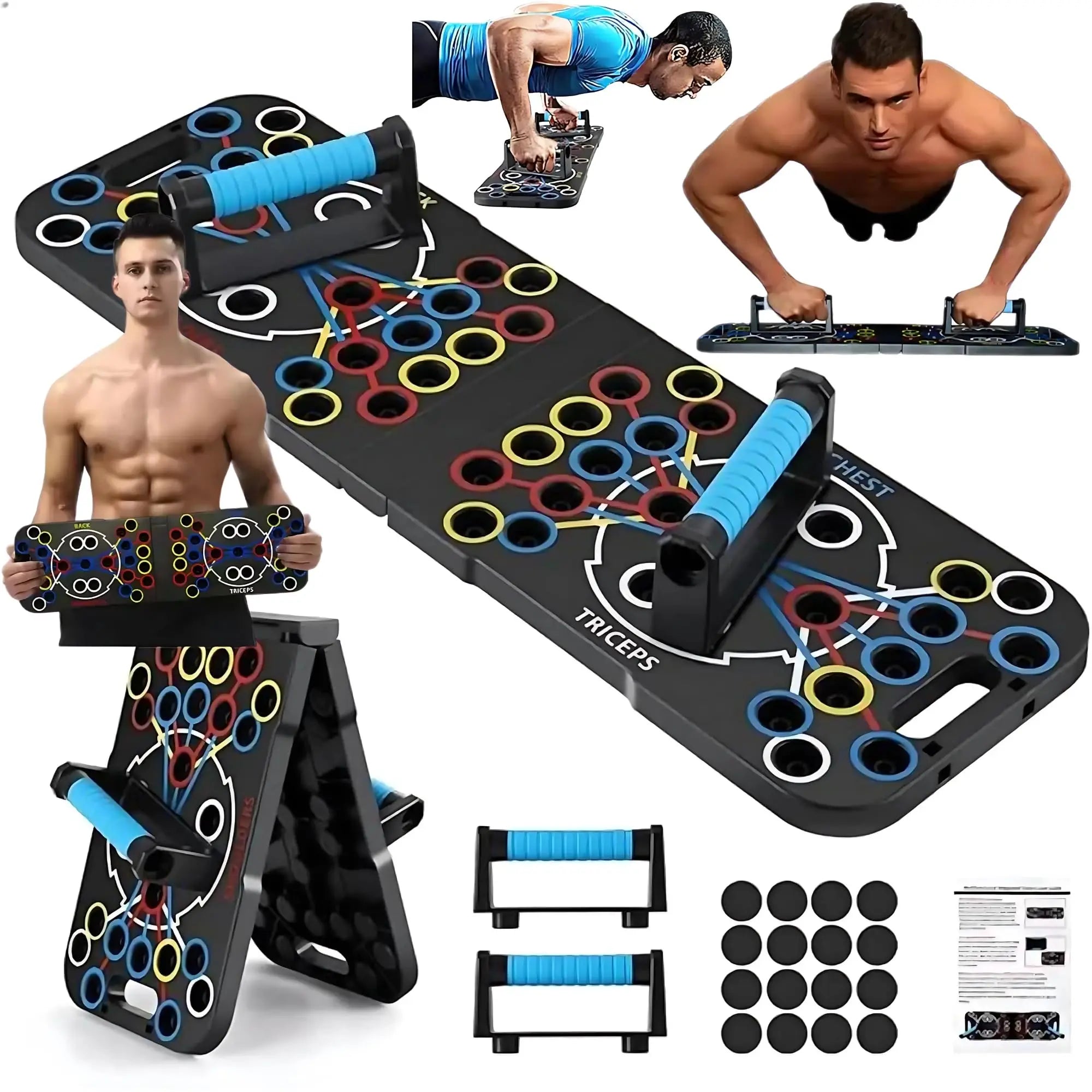 Push Up Support Board Multifunctional Exercise Chest and Abdominal Muscles Household Men's and Women's Training Board Fitness