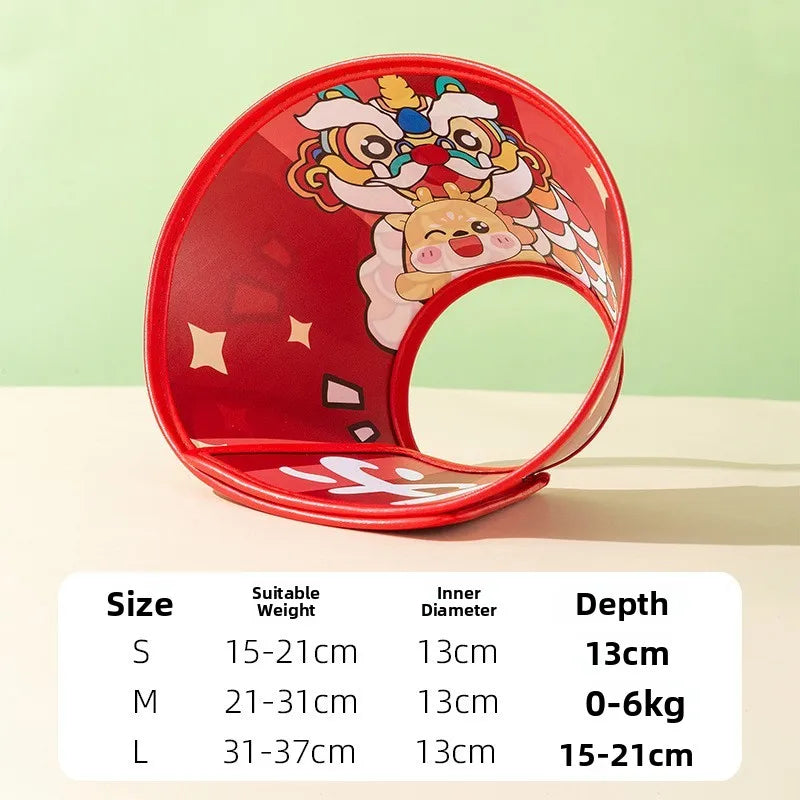Pet Elizabethan Collar  Spay Neck Bracelet Waterproof Anti-Lick Small Medium Dog Bite Protection Head Cover Hipidog