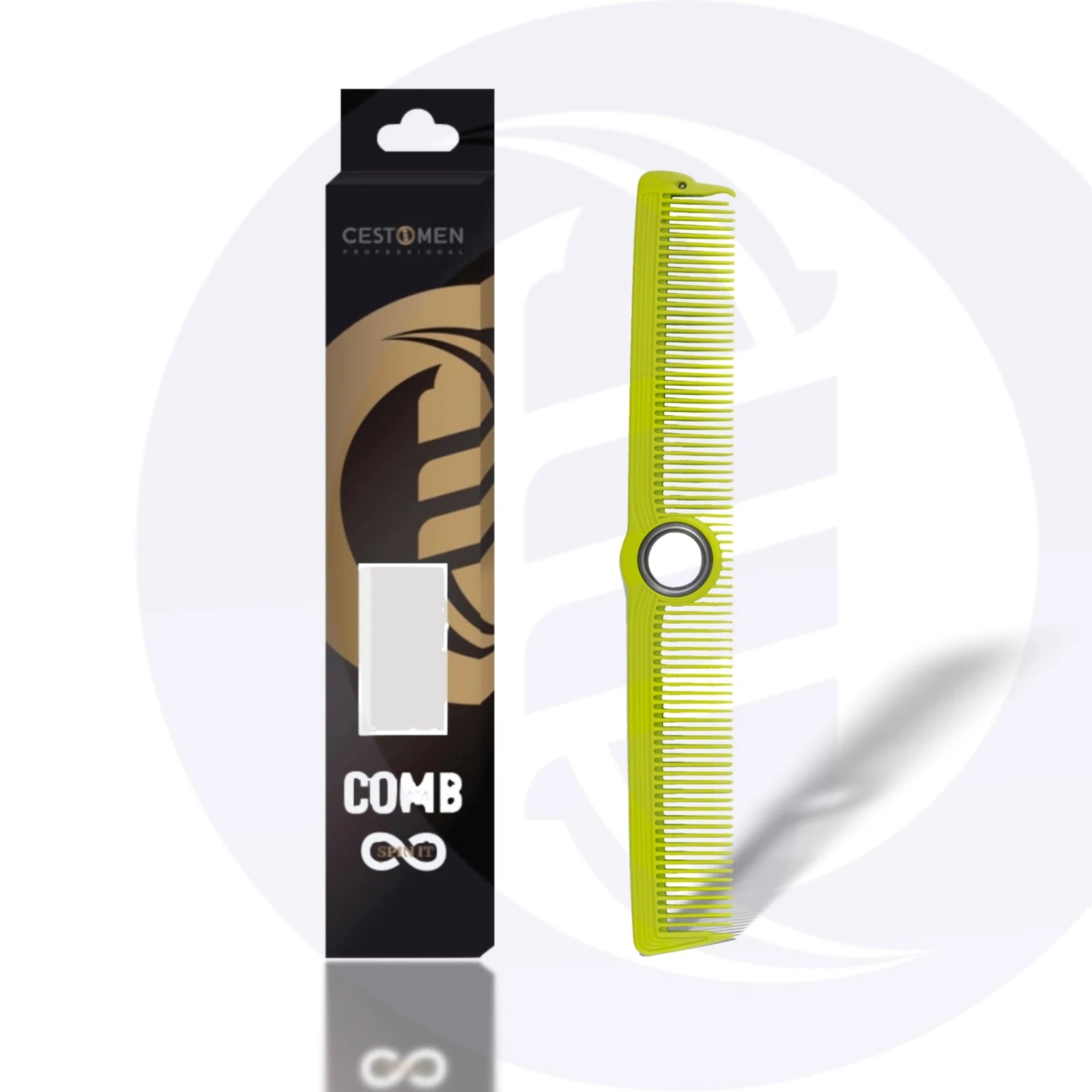 NEW Spining Hair Cutting Comb Professional Fine Teeth Antistatic Barber Hair Comb Salon Heat-Proot Hairdressing Accessories Tool
