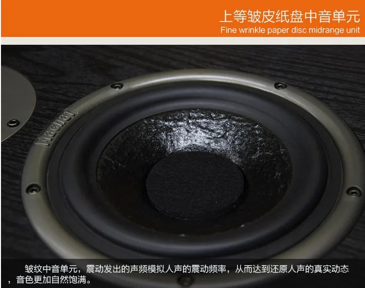 12 inch Floor-Standing Speakers 200W High-Power Bookshelf Speaker 3-way High Fidelity Audio HiFi For Home Theater