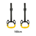 Kids Horizontal Bar Home Exercise Pull up Rings Full Body Workout Nonslip Handle with Gym Rings Kids Gym Rings Gymnastic Bar