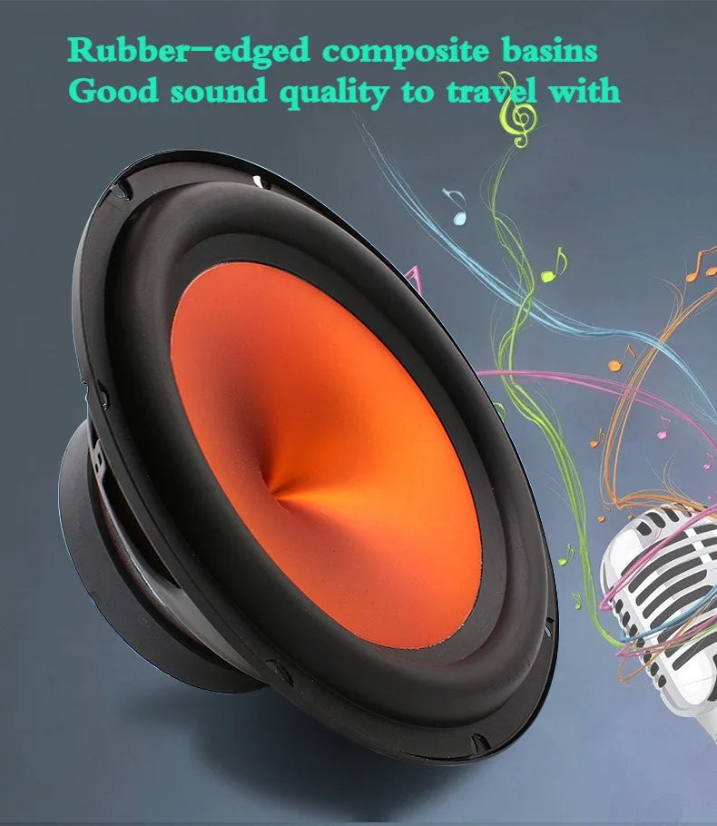 12" Car Subwoofer Speaker High-Quality High-Power Bass Speaker 12V Effective Power 180W