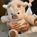 New 17.7'' Giant Walking Pig Hugging Pillow Pig Stuffed Animal Plush Pillow for Girlfriend Adults