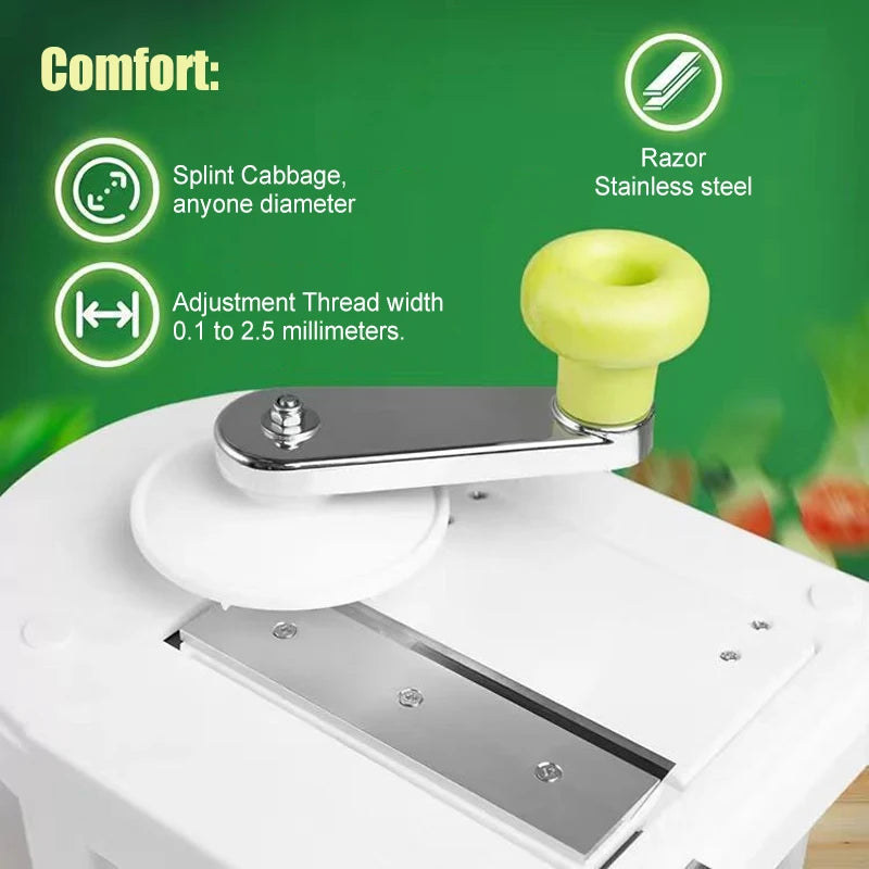 Cabbage Graters Vegetable Cutter Home Hand-cranked Shredder Slicer Manual Lettuce Shraded Knife Sauerkraut Cutter Kitchen Gadget