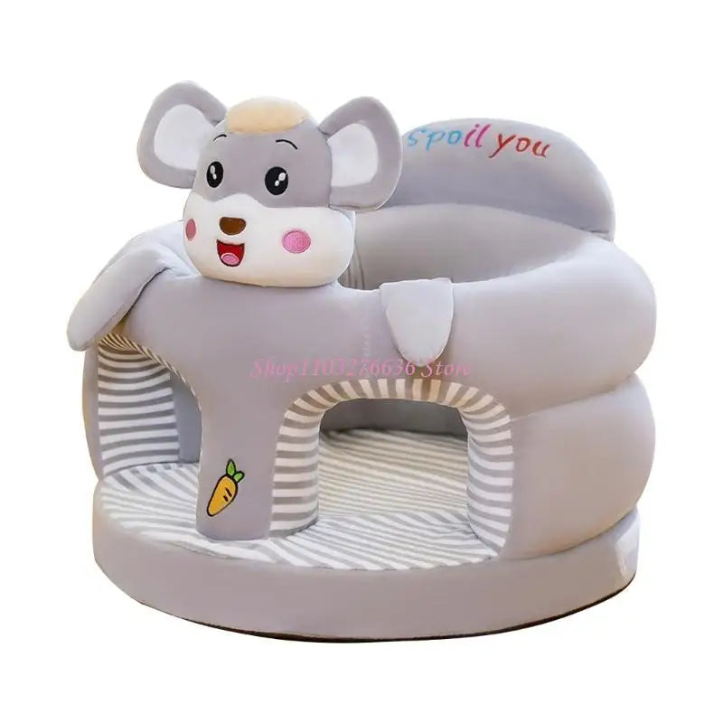 R6FD Baby Learning Sit Sofa Chair Cartoon Toddler Couch for Infants & Toddlers