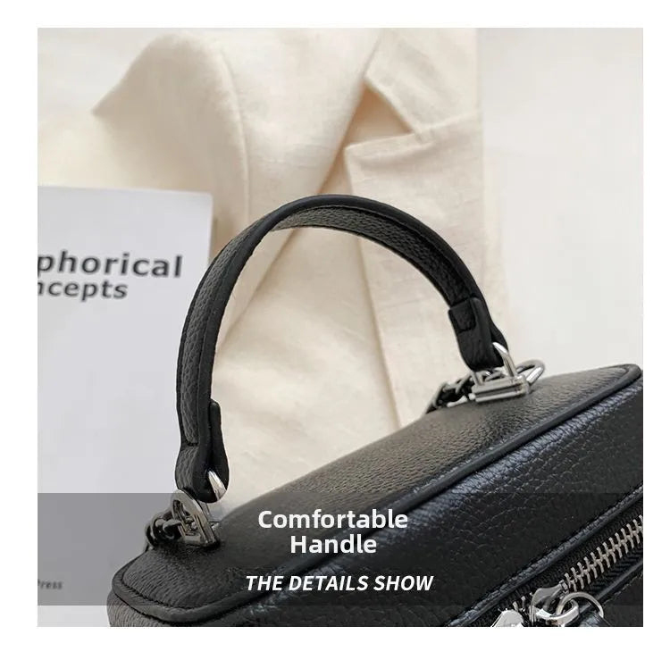Fashionable Chain Strap  Square Bag for Women Summer New Style Handbag High Quality Crossbody Bag Stylish Trendy Small Bag