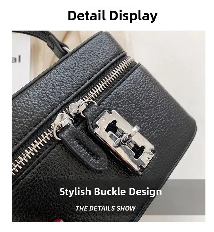 Fashionable Chain Strap  Square Bag for Women Summer New Style Handbag High Quality Crossbody Bag Stylish Trendy Small Bag