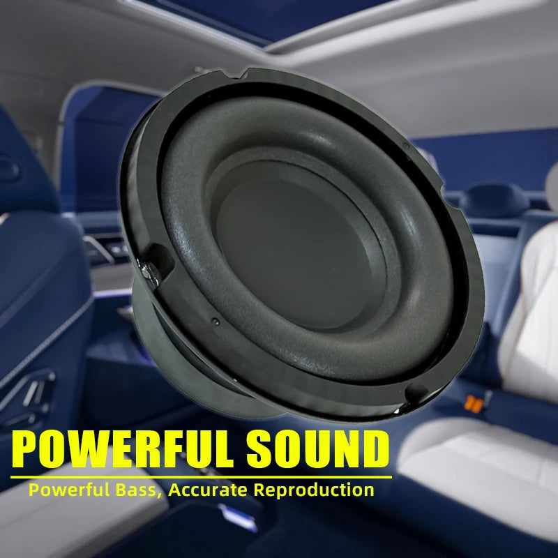 6.5 inch 200W Car Subwoofer Audio Speaker Bass for Car Home Theater System Upgrade Stereo Component Modification Truck Woofer