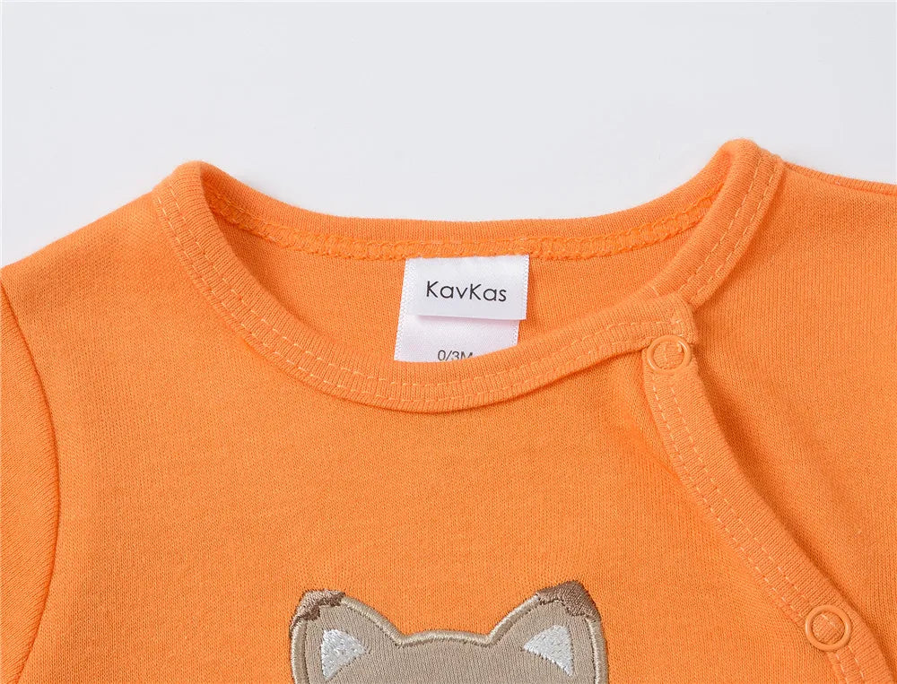 2025 3 pcs/lot Baby Boy Girls Rompers 100% Cotton Long Sleeve Overalls 0-12 Months Cool Print  Newborn Jumpsuit