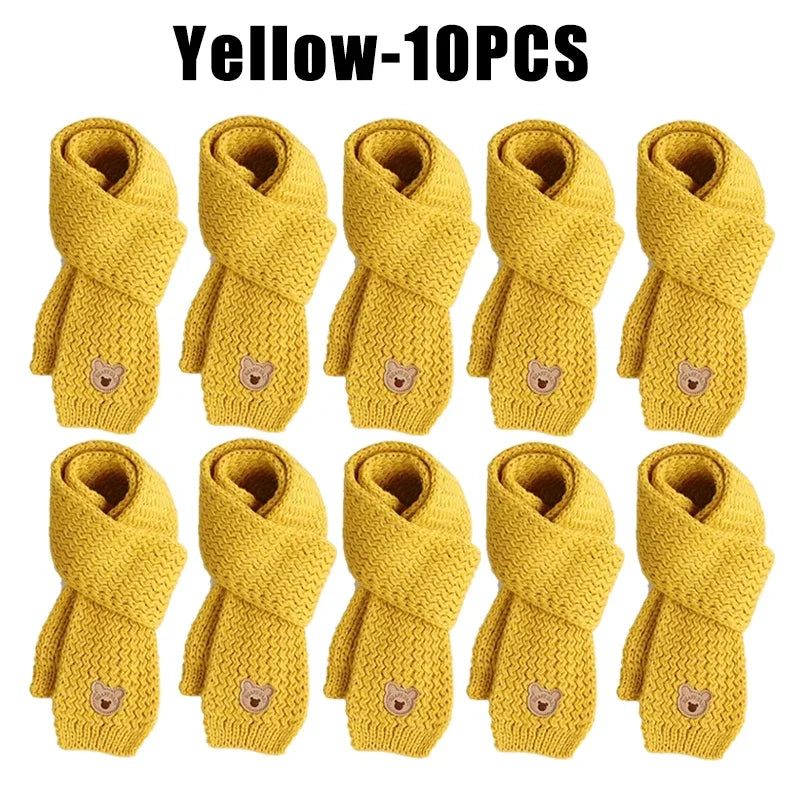 Kids Scarf Boys Girls Baby Winter Warm Scarf Women Knit Shawl Scarf Children Neck Collar Keep Warm Accessories Cheap Parent