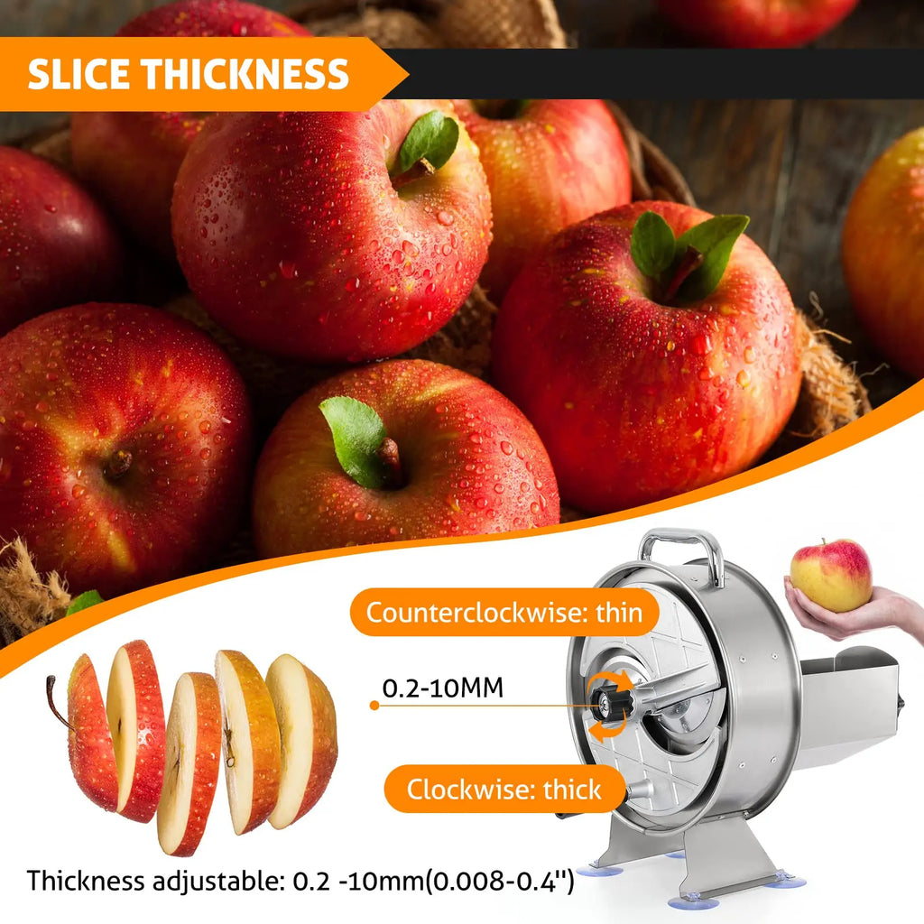 Replace blade for Commercial Vegetable Slicer Stainless Steel Potato Onion Slicer 0-0.5''Thickness Adjustable Manual Fruit Cutte