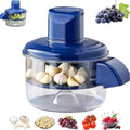 Upgrade 2-in-1 Automatic Grape Peeler Machine, Electric Garlic and Cherry Tomato Peeler, Cordless Fruit Skin Remover for Small P
