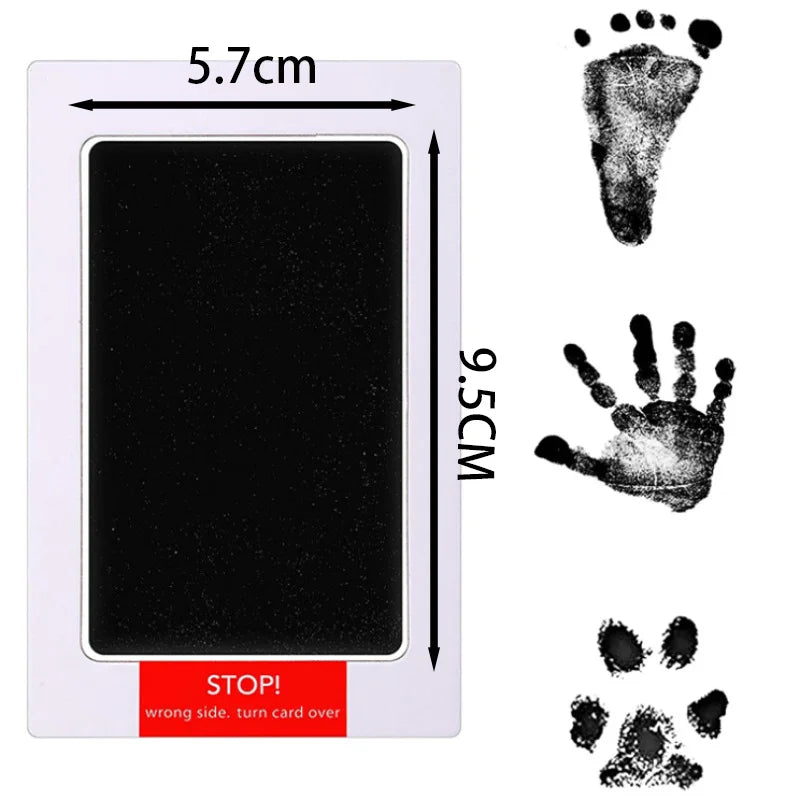 Safe Non Toxic Baby Handprint Footprint Ink Pad For Infant Pet Paw Print Easy Clean Cute Keepsake Photo Frame Accessories